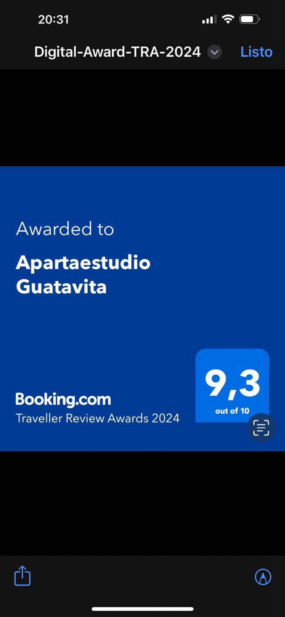 Apartment Apartaestudio Guatavita